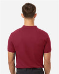 AllPro 62800 Men's Pique Polo - Cardinal - model back