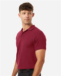 AllPro 62800 Men's Pique Polo - Cardinal - model side