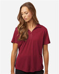 AllPro 41800L Women's Pro-Lock Performance Polo - Cardinal - model front