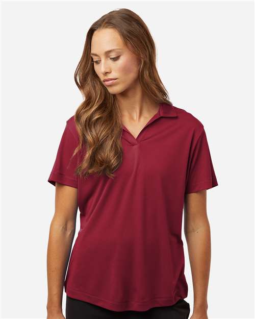 AllPro 41800L Women's Pro-Lock Performance Polo - Cardinal - model front