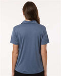 AllPro 41800L Women's Pro-Lock Performance Polo - Heather Navy - model back