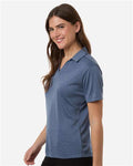 AllPro 41800L Women's Pro-Lock Performance Polo - Heather Navy - model side
