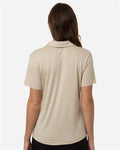 AllPro 41800L Women's Pro-Lock Performance Polo - Sand - model back