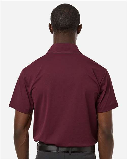 AllPro 41SP0 Men's Pro-Flex Sorona Polo - Maroon - model back