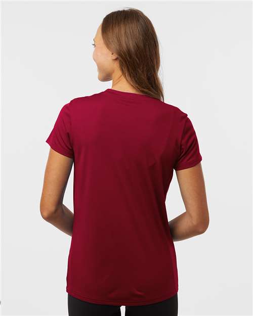 AllPro 48000L Women's Pro-Lock Performance T-Shirt - Cardinal - model back