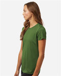 AllPro 48000L Women's Pro-Lock Performance T-Shirt - Olive Green - model side