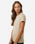 AllPro 48000L Women's Pro-Lock Performance T-Shirt - Sand - model side