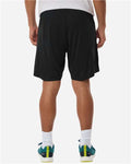 AllPro 48SH0 Men's Pro-Lock Performance 7" Shorts with Pockets - Black - model back