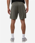 AllPro 48SH0 Men's Pro-Lock Performance 7" Shorts with Pockets - Charcoal - model back