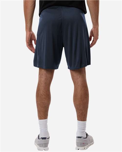 AllPro 48SH0 Men's Pro-Lock Performance 7" Shorts with Pockets - Navy - model back