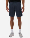 AllPro 48SH0 Men's Pro-Lock Performance 7" Shorts with Pockets - Navy - model front