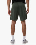 AllPro 48SH0 Men's Pro-Lock Performance 7" Shorts with Pockets - Smoke - model back