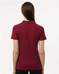 AllPro 62800L Women's Pique Polo - Cardinal - model back