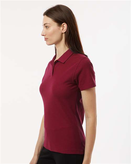 AllPro 62800L Women's Pique Polo - Cardinal - model side