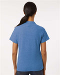 AllPro 62800L Women's Pique Polo - Heather Royal - model back
