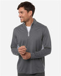 Puma Golf 628858 Men's Pure 2.0 Quarter-Zip - Slate Sky/ Ash Grey - model front