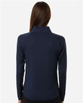 Puma Golf 629449 Women's Pure 2.0 Quarter-Zip - Deep Navy - model back