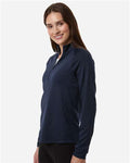 Puma Golf 629449 Women's Pure 2.0 Quarter-Zip - Deep Navy - model side