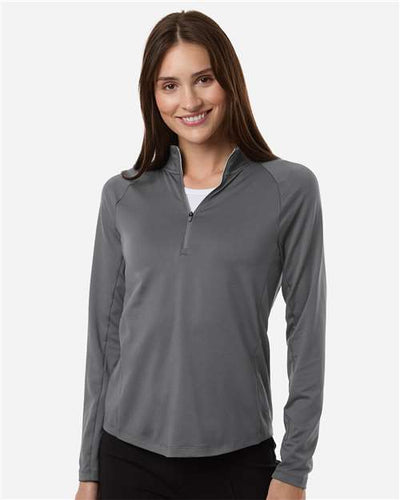 Puma Golf 629449 Women's Pure 2.0 Quarter-Zip - Slate Sky - model front