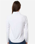 Puma Golf 629449 Women's Pure 2.0 Quarter-Zip - White Glow - model back