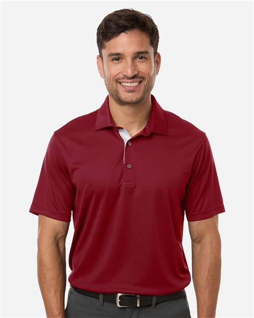 Puma Golf 629948 Men's Pure 2.0 Polo - Dark Crimson - model front