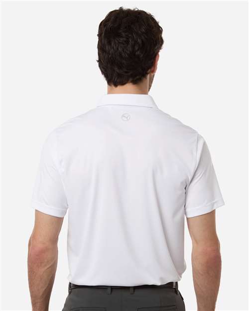 Puma Golf 629948 Men's Pure 2.0 Polo - White Glow - model back