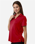 Puma Golf 631050 Women's Icon Polo 2.0 - Strong Red - model side