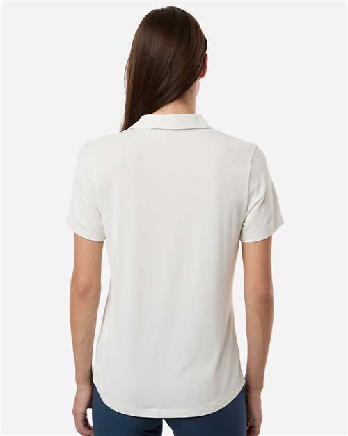 Puma Golf 631051 Womens Icon Heather Polo - Warm White Heather - model back