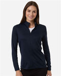 Puma Golf 631052 Women's Icon 2.0 Full-Zip - Deep Navy - model front