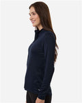 Puma Golf 631052 Women's Icon 2.0 Full-Zip - Deep Navy - model side