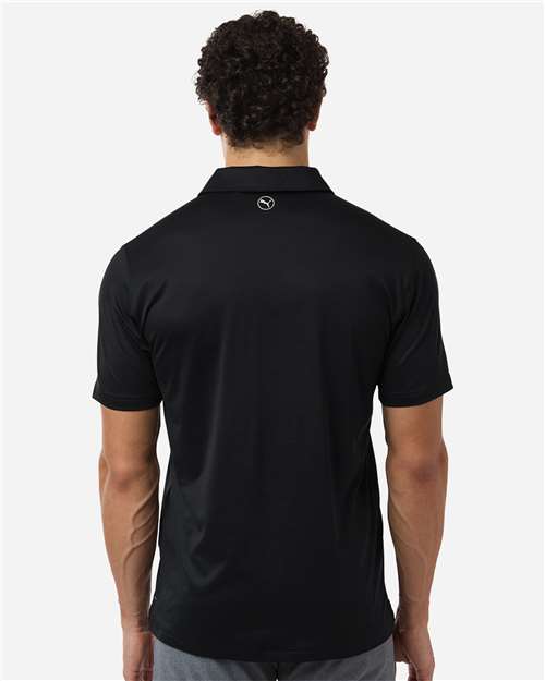 Puma Golf 631055 Men's Icon Polo 2.0 - Puma Black - model back