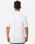 Puma Golf 631055 Men's Icon Polo 2.0 - White Glow - model back