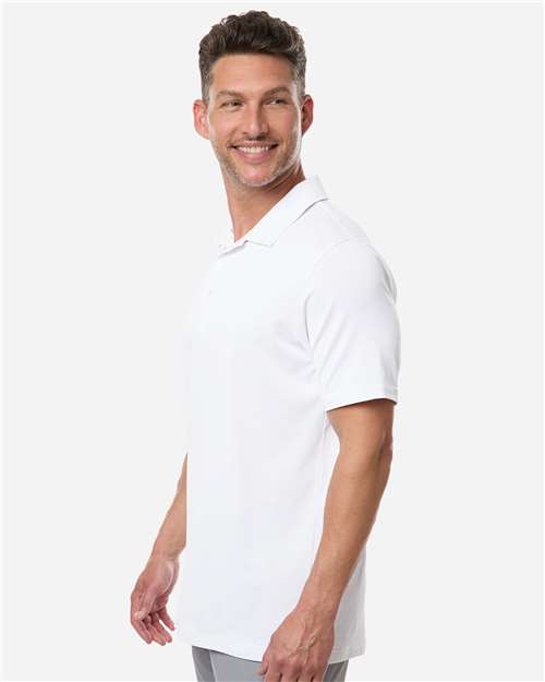 Puma Golf 631055 Men's Icon Polo 2.0 - White Glow - model side