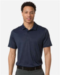 Puma Golf 631057 Men's Icon Heather Polo 2.0 - Deep Navy Heather - model front