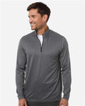 Puma Golf 631059 Men's Icon 2.0 Quarter-Zip - Slate Sky - model front