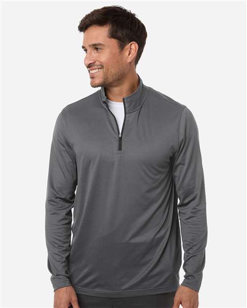 Puma Golf 631059 Men's Icon 2.0 Quarter-Zip - Slate Sky - model front