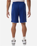 Team 365 TT115B Unisex Zone Performance Reversible Shorts - Sport Royal/ White - model back