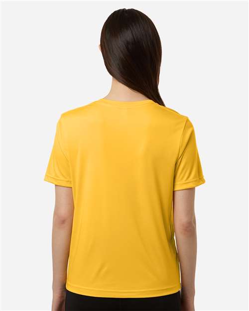 Core 365 CE10W Women's Capital Performance T-Shirt - Campus Gold - model back