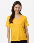 Core 365 CE10W Women's Capital Performance T-Shirt - Campus Gold - model front