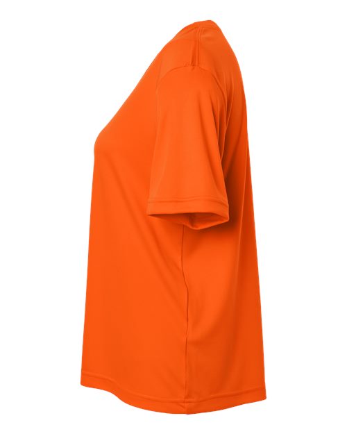 Core 365 CE10W Women's Capital Performance T-Shirt - Campus Orange - side