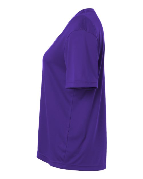 Core 365 CE10W Women's Capital Performance T-Shirt - Campus Purple - side