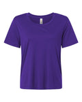 Core 365 CE10W Women's Capital Performance T-Shirt - Campus Purple - front