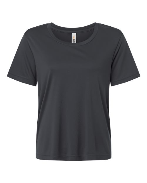 Core 365 CE10W Women's Capital Performance T-Shirt - Carbon - front