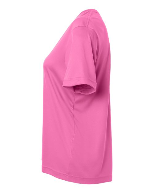 Core 365 CE10W Women's Capital Performance T-Shirt - Charity Pink - side
