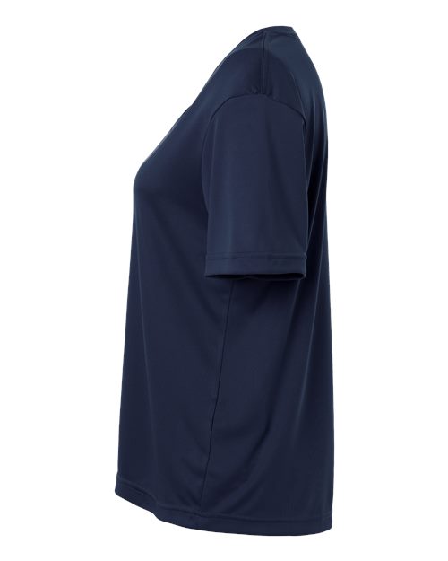Core 365 CE10W Women's Capital Performance T-Shirt - Classic Navy - side