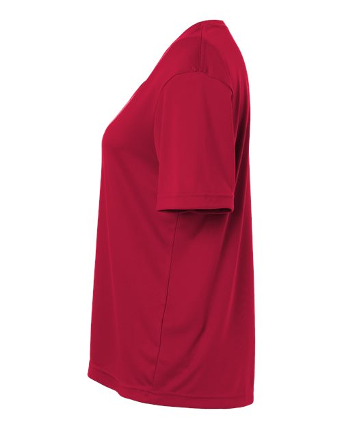 Core 365 CE10W Women's Capital Performance T-Shirt - Classic Red - side