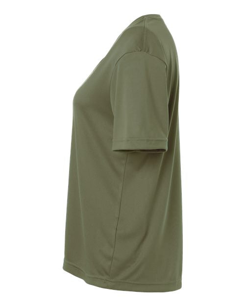 Core 365 CE10W Women's Capital Performance T-Shirt - Military Green - side