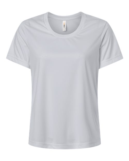 Core 365 CE10W Women's Capital Performance T-Shirt - Platinum - front