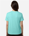 Core 365 CE10W Women's Capital Performance T-Shirt - Sea Glass - model back