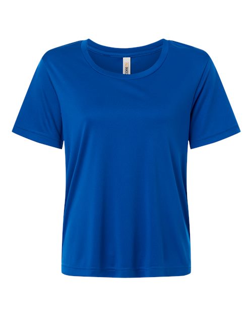 Core 365 CE10W Women's Capital Performance T-Shirt - True Royal - front